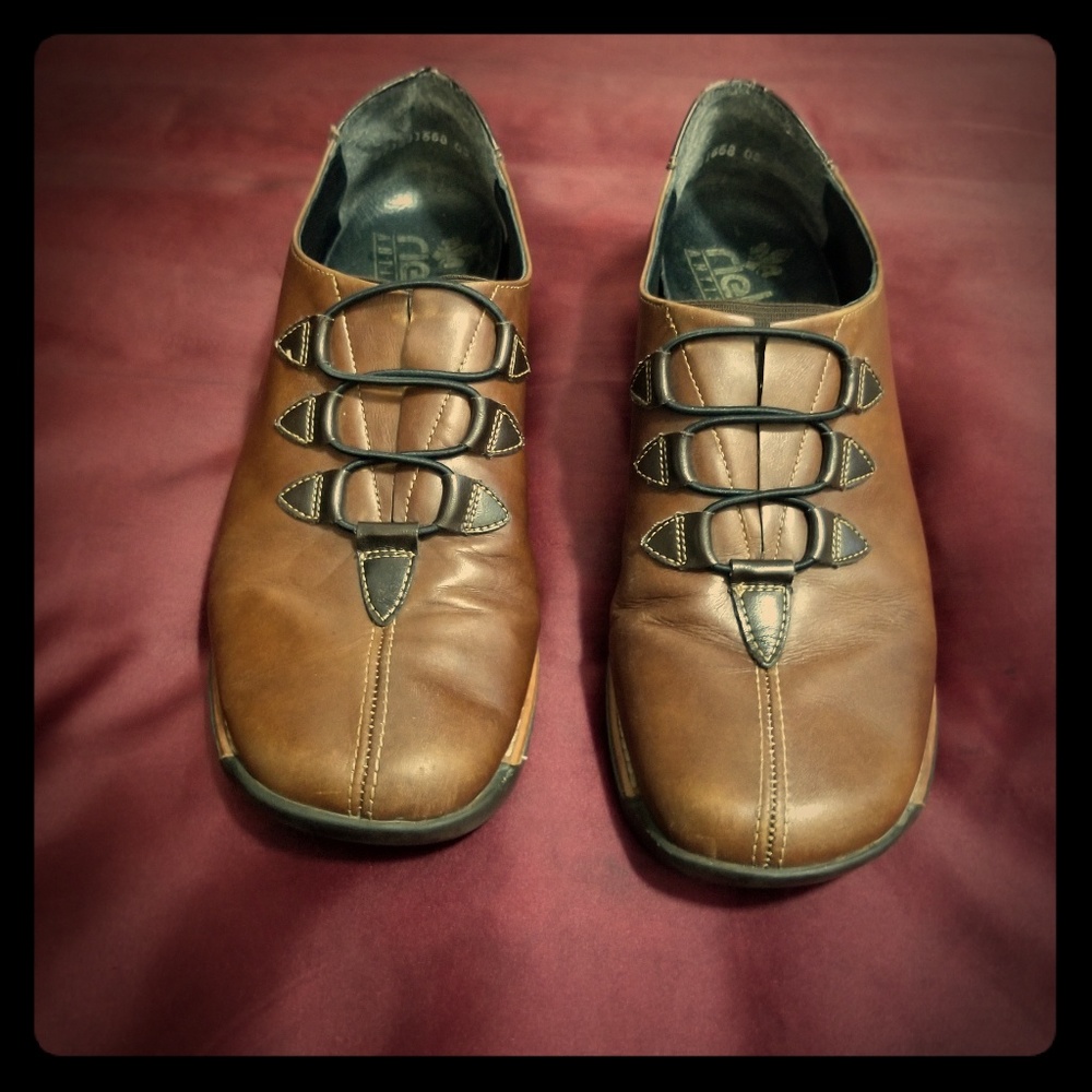 Rieker leather shoes
